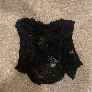 forever 21 corset top